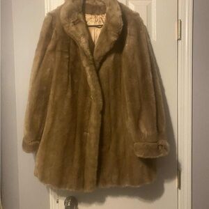 Luxurious Tan Teddy Jacket